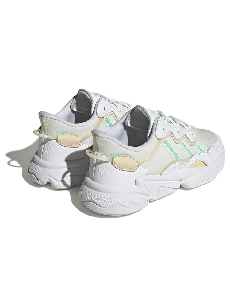 Кроссовки Ozweego Adidas Originals 'White Pulse Mint' Women's — изображение 4 из 6, белый