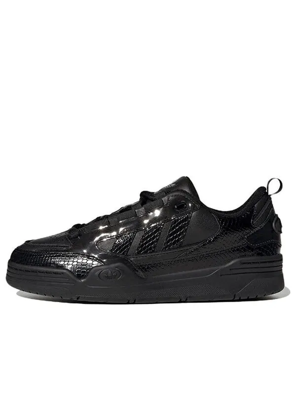 Кроссовки adi2000 из змеиной кожи Adidas — изображение 1 из 4, черный/черный/черный