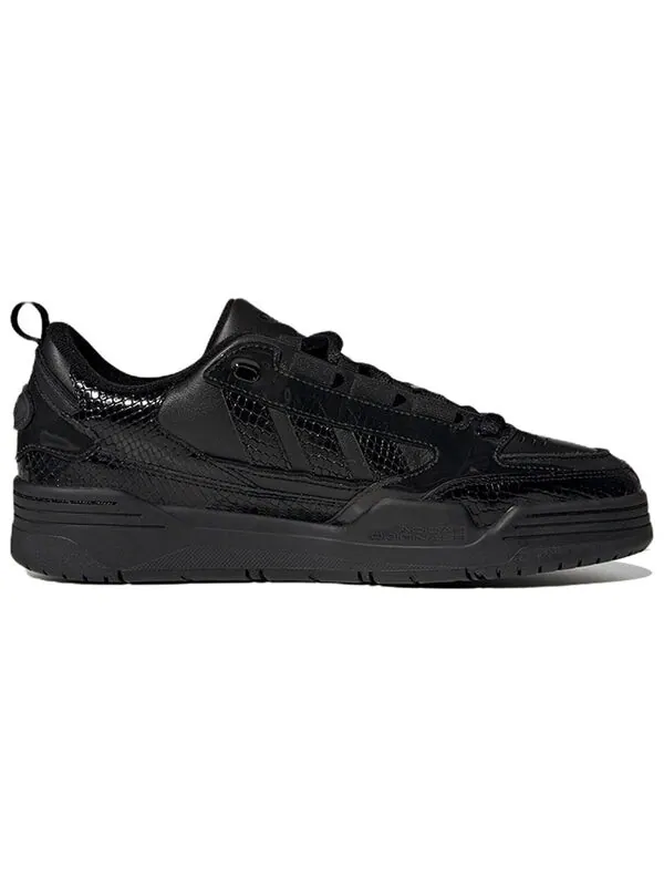 Кроссовки adi2000 из змеиной кожи Adidas — изображение 2 из 4, черный/черный/черный