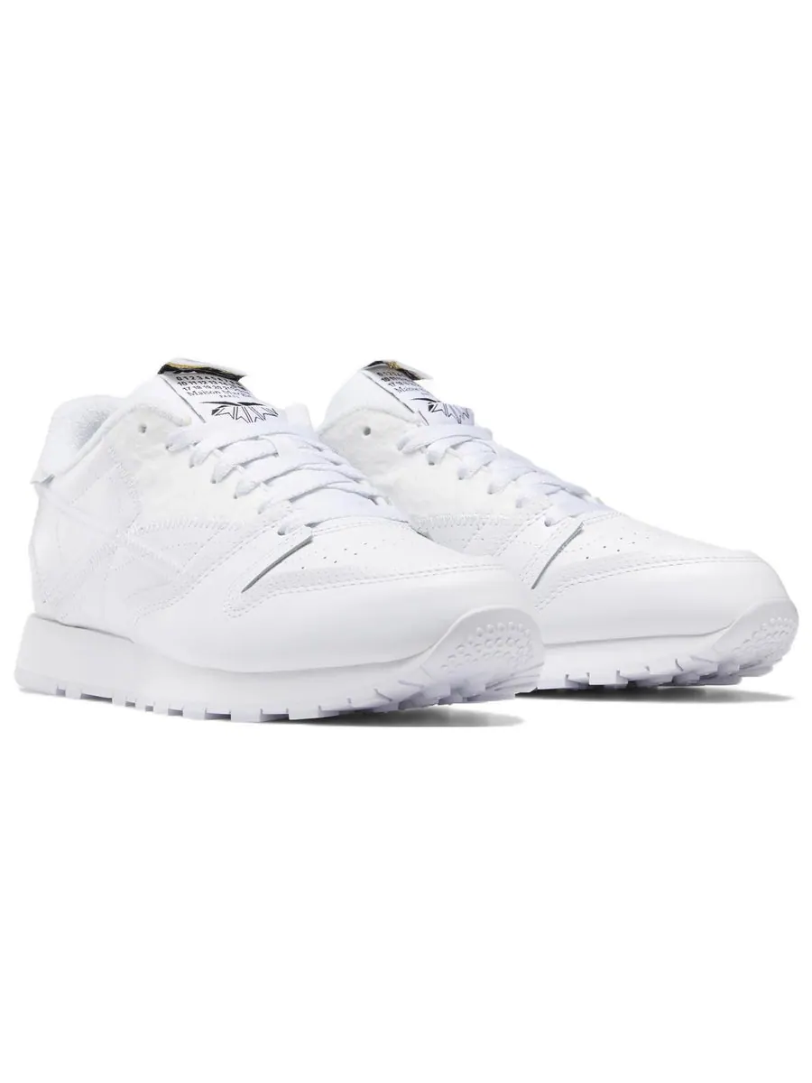 Беговые кроссовки Reebok Maison Margiela x Classic Leather 'Memory Of - White' — изображение 3 из 6, белый