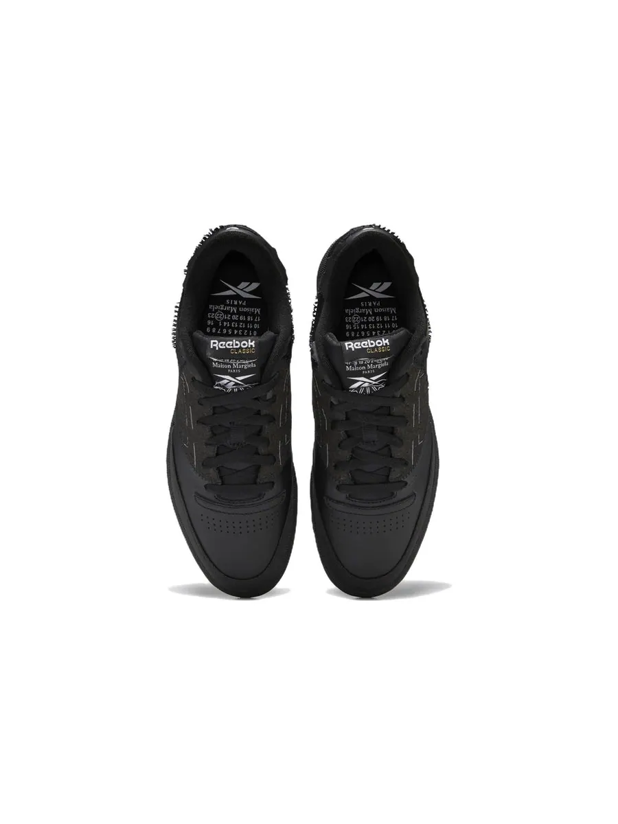Кеды Reebok Maison Margiela x Club C 'Memory Of - Black' — изображение 4 из 6, черный
