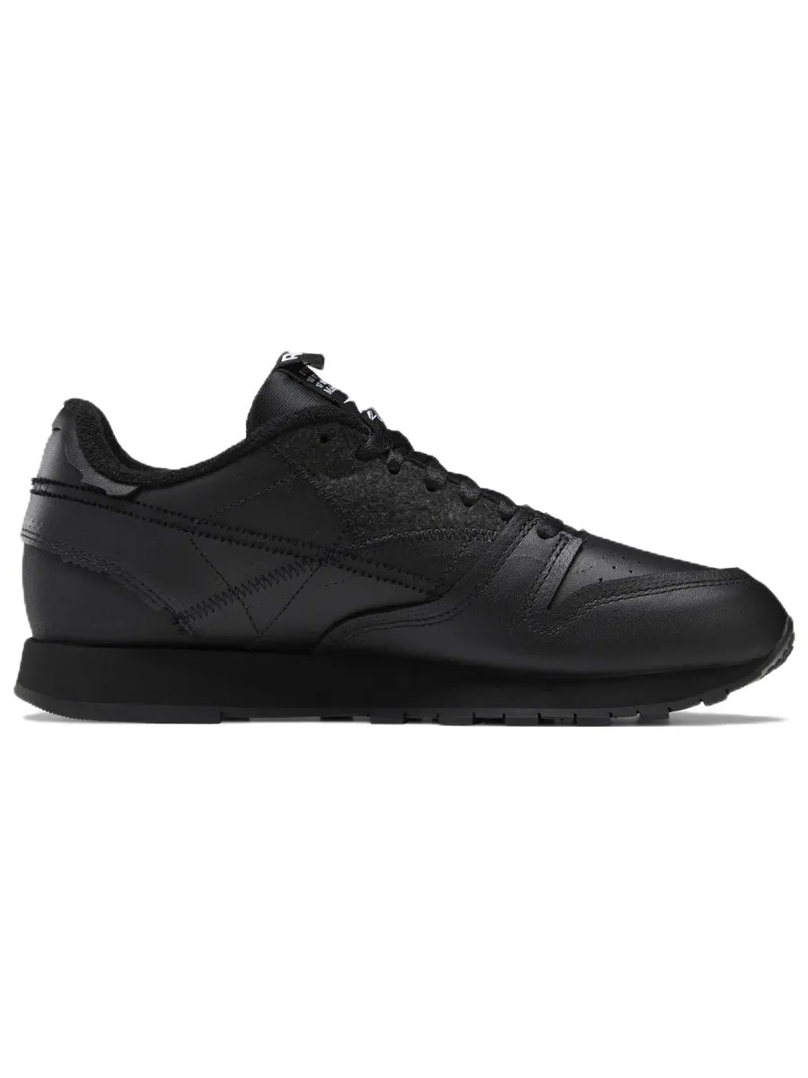 Беговые кроссовки Reebok Maison Margiela x Classic Leather 'Memory Of - Black' — изображение 2 из 6, черный
