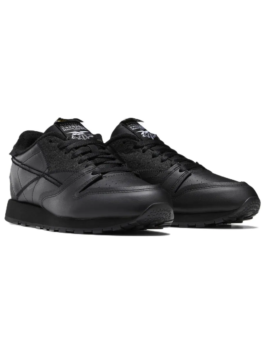 Беговые кроссовки Reebok Maison Margiela x Classic Leather 'Memory Of - Black' — изображение 3 из 6, черный