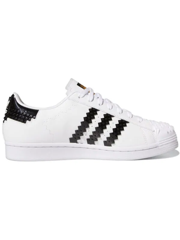 Кроссовки lego x superstar Adidas — изображение 2 из 4, белый/черный