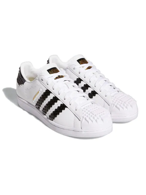 Кроссовки lego x superstar Adidas — изображение 4 из 4, белый/черный