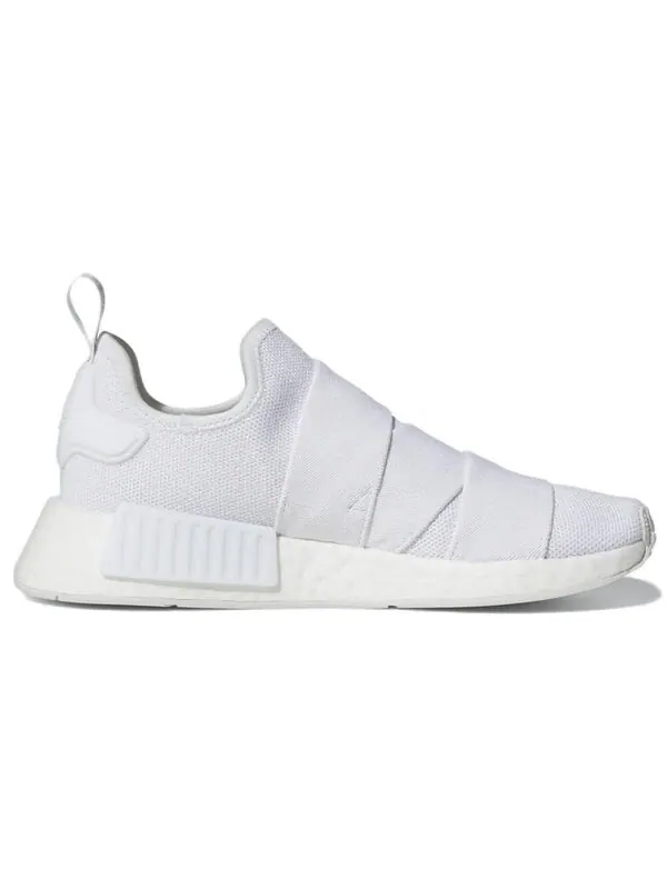 Кроссовки оригиналы nmd_r1 Adidas — изображение 2 из 4, белый/белый/черный