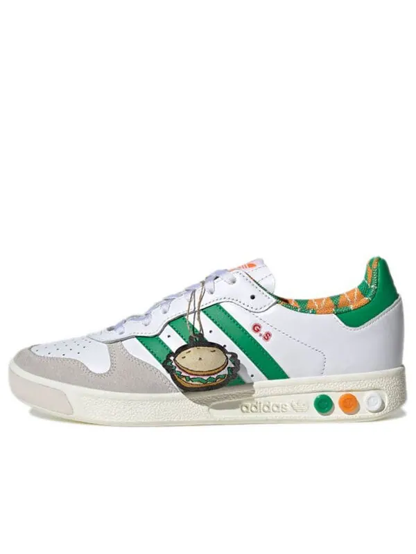 Кроссовки adidas Grand Slam 'White Green Gray' — изображение 1 из 4, белый/зеленый/серый