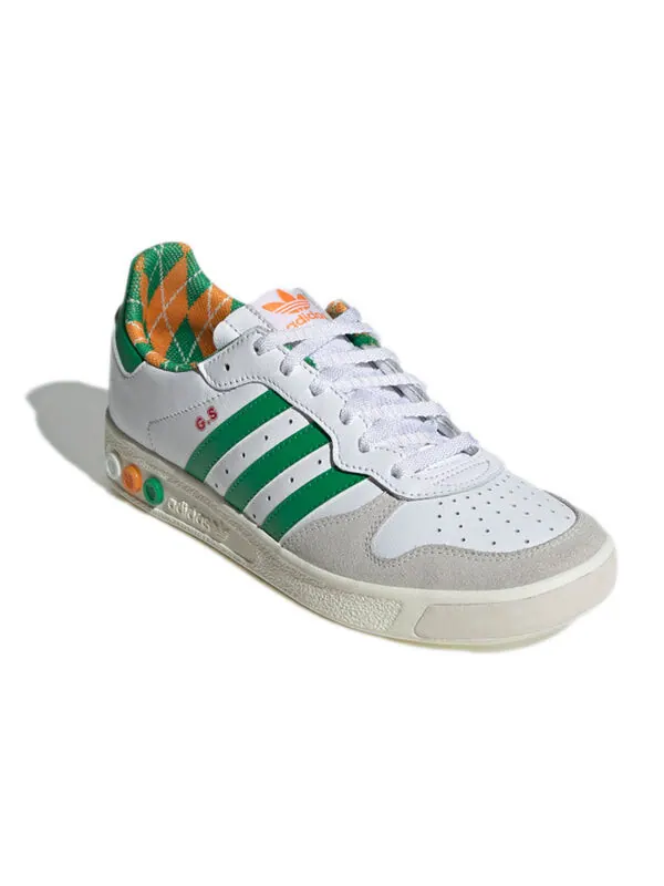 Кроссовки adidas Grand Slam 'White Green Gray' — изображение 3 из 4, белый/зеленый/серый