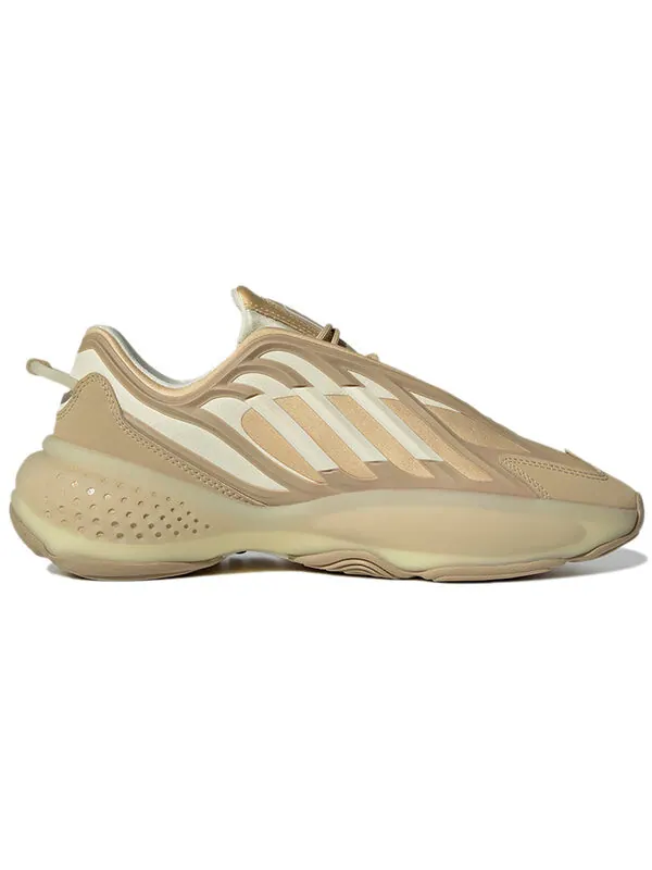 Толстые кроссовки оригиналы ozrah Adidas — изображение 2 из 4, кремовый/коричневый