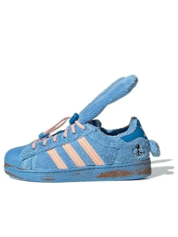 Кроссовки плавящаяся печаль x оригиналы суперзвезда 360 c Adidas — изображение 1 из 4, синий/розовый