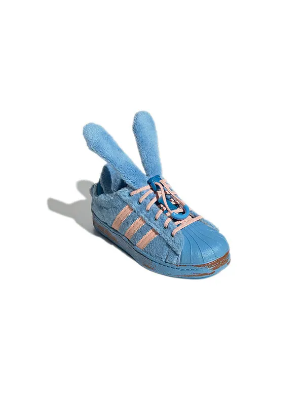 Кроссовки плавящаяся печаль x оригиналы суперзвезда 360 c Adidas — изображение 3 из 4, синий/розовый