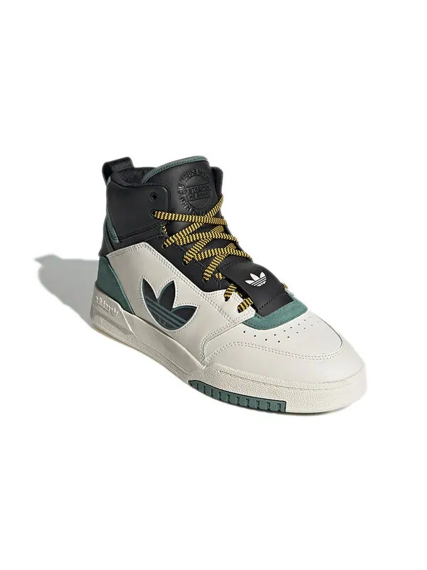 Кроссовки оригинальные drop step xl Adidas — изображение 3 из 4, черный/зеленый/кремовый