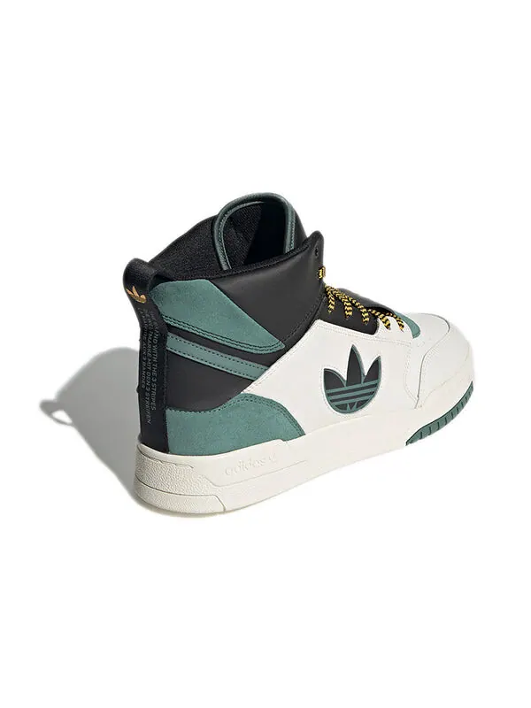 Кроссовки оригинальные drop step xl Adidas — изображение 4 из 4, черный/зеленый/кремовый