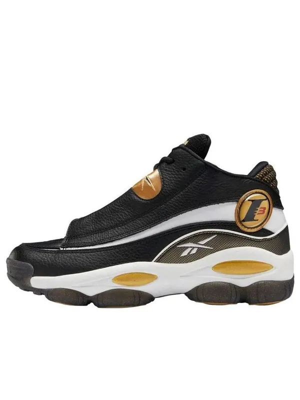 Кроссовки the answer dmx 'black white gold' 2022 Reebok — изображение 1 из 4, черный/белый