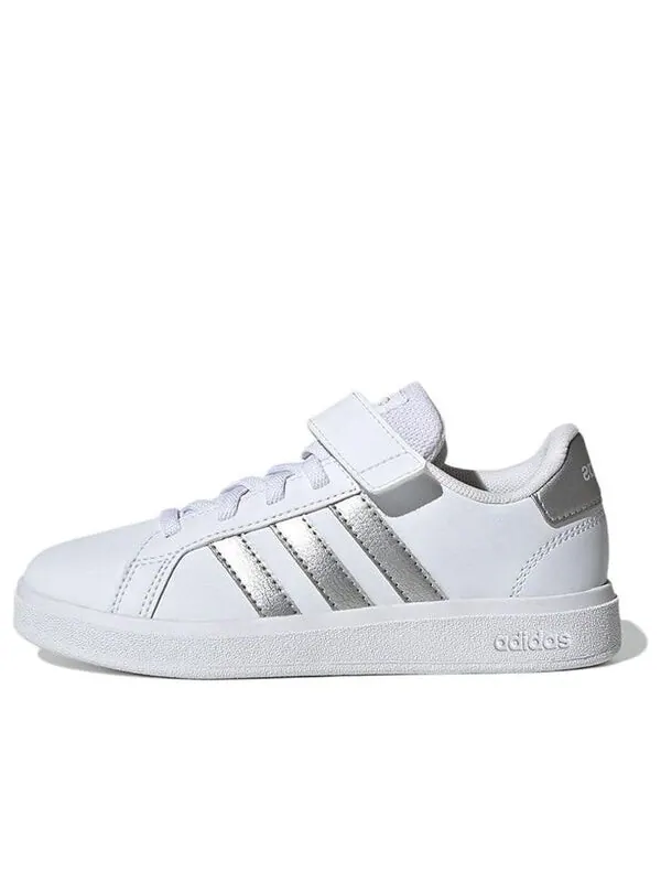Кроссовки grand court 2.0 el Adidas — изображение 1 из 4, белый/серебристый