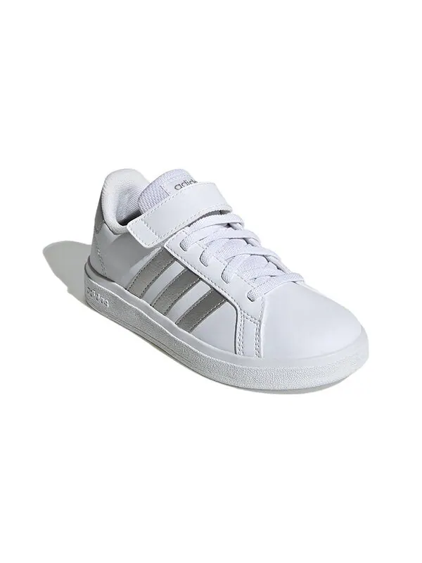Кроссовки grand court 2.0 el Adidas — изображение 3 из 4, белый/серебристый