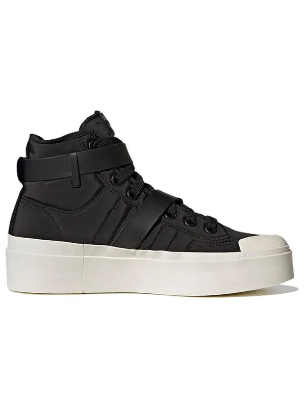 Кроссовки Adidas Originals NIZZA Bonega Mid Women's — изображение 2 из 6, черный