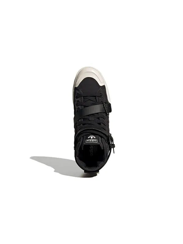 Кроссовки Adidas Originals NIZZA Bonega Mid Women's — изображение 5 из 6, черный