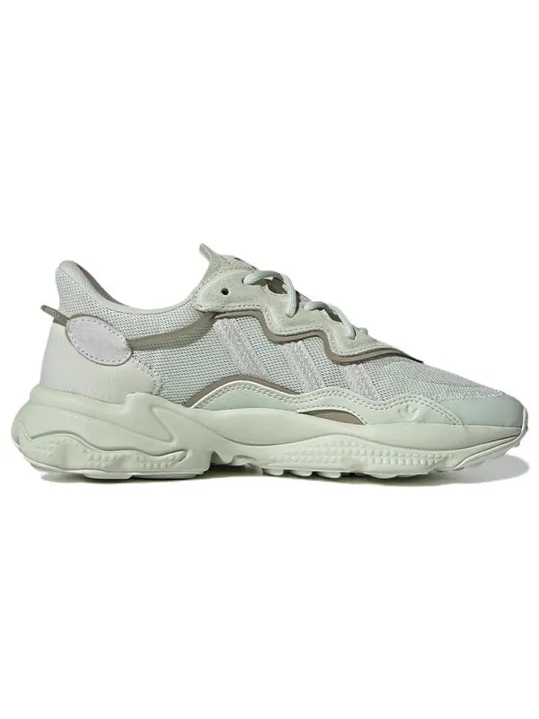 Кроссовки оригиналы ozweego Adidas — изображение 2 из 4, зеленый/серый/серый