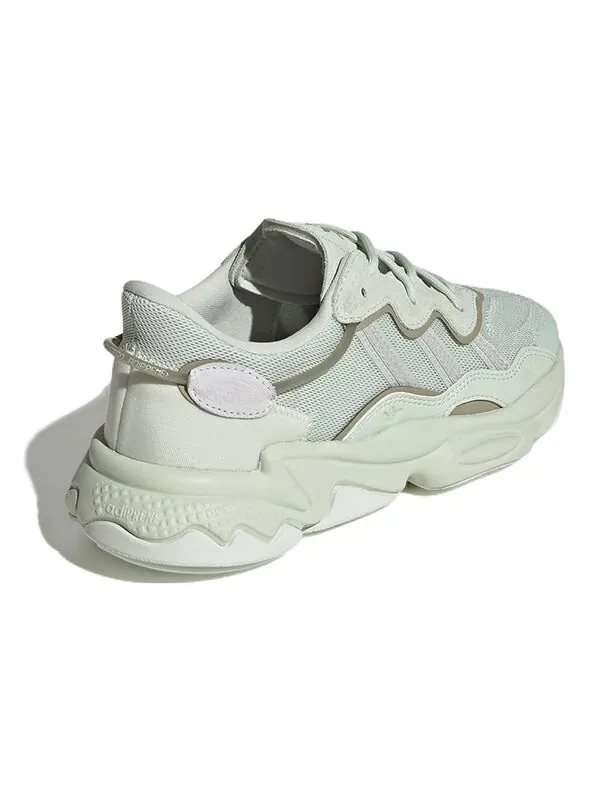 Кроссовки оригиналы ozweego Adidas — изображение 4 из 4, зеленый/серый/серый