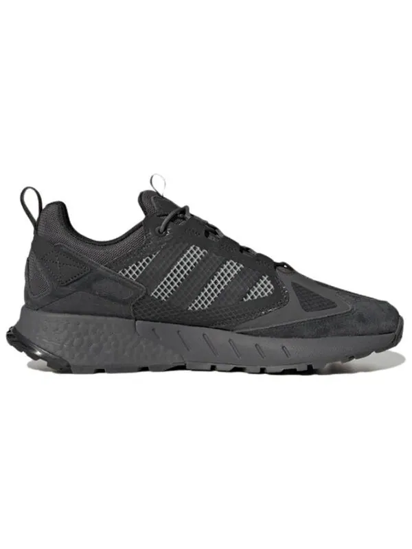 Кроссовки оригинал zx 1k boost 2.0 Adidas — изображение 2 из 4, черный