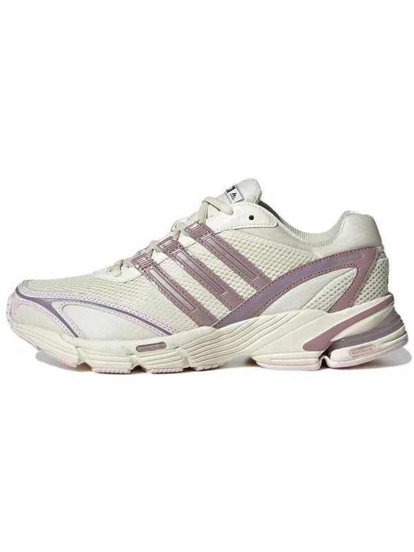 Кроссовки supernova cushion 7 'off white magic mauve almost pink' Adidas — изображение 2 из 4, белый//розовый