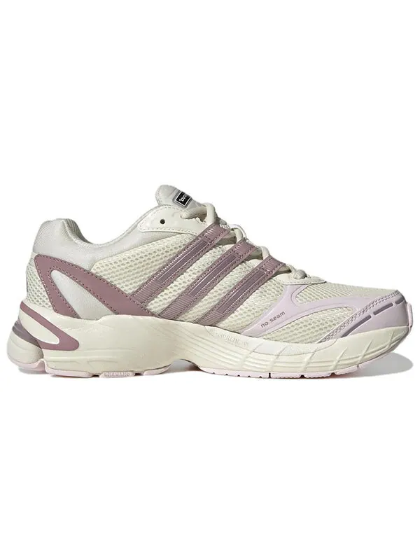 Кроссовки supernova cushion 7 'off white magic mauve almost pink' Adidas — изображение 3 из 4, белый//розовый