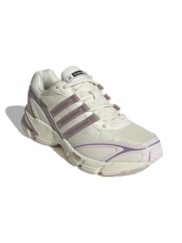 Кроссовки supernova cushion 7 'off white magic mauve almost pink' Adidas — изображение 4 из 4, белый//розовый