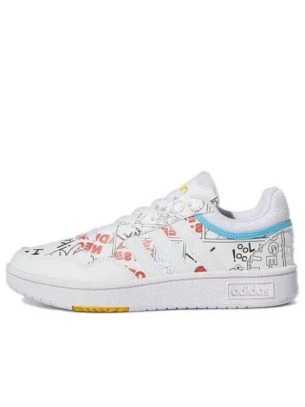 Кроссовки neo hoops 3.0 Adidas — изображение 1 из 4, белый/черный