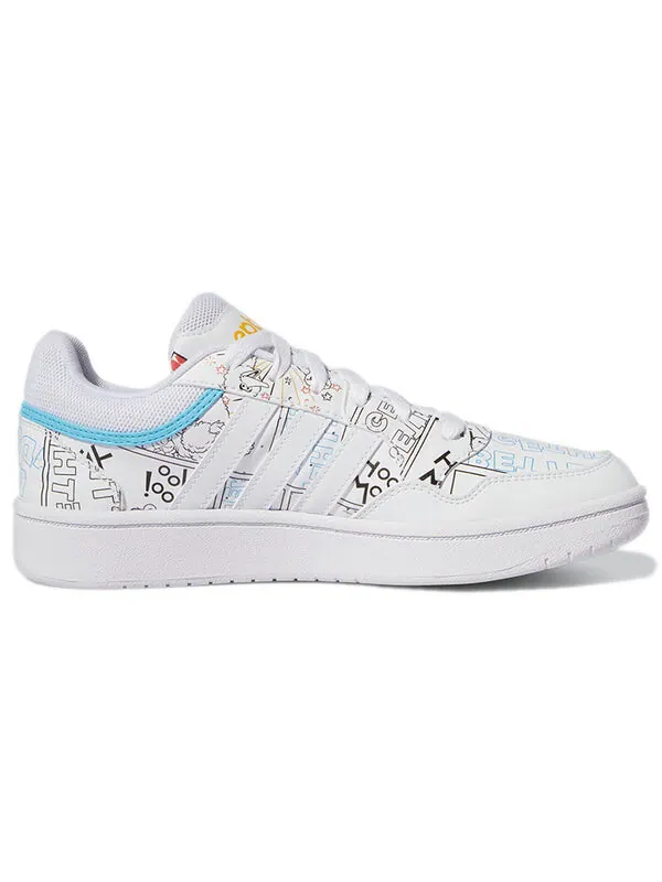 Кроссовки neo hoops 3.0 Adidas — изображение 2 из 4, белый/черный