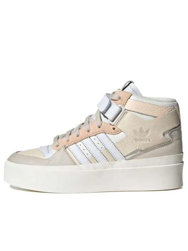 Кроссовки forum bonega mid shoes 'cloud white / bliss orange' Adidas — изображение 1 из 4, белый/оранжевый