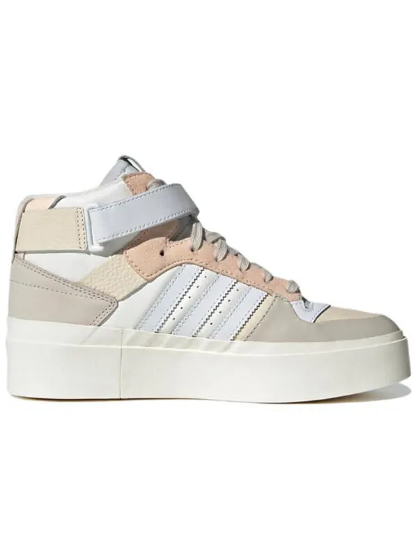 Кроссовки forum bonega mid shoes 'cloud white / bliss orange' Adidas — изображение 2 из 4, белый/оранжевый
