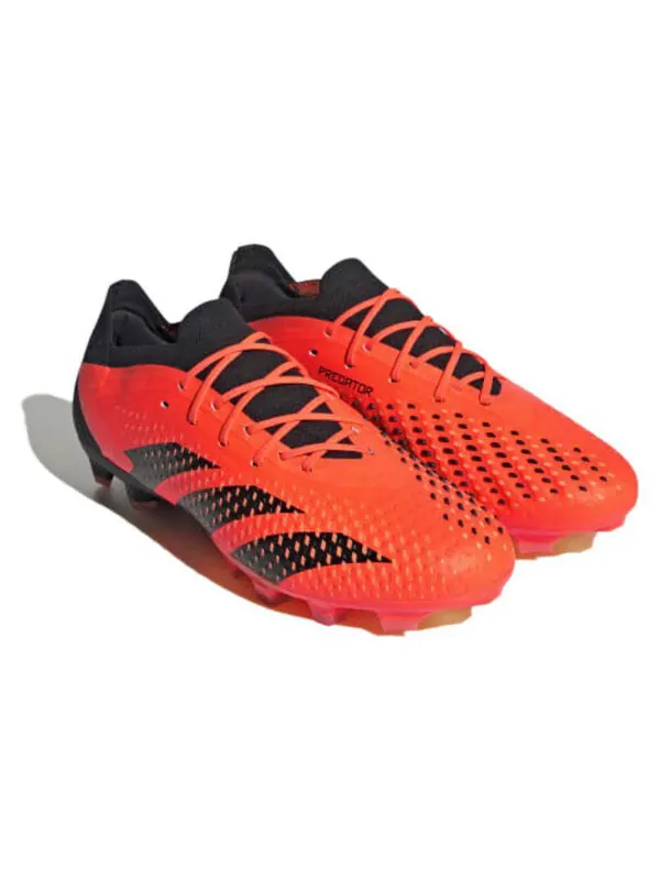 Кроссовки хищник точность.1 Adidas — изображение 3 из 4, оранжевый/черный