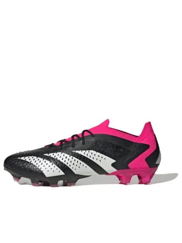 Кроссовки хищник точность.1 ag Adidas — изображение 1 из 4, черный/розовый/белый
