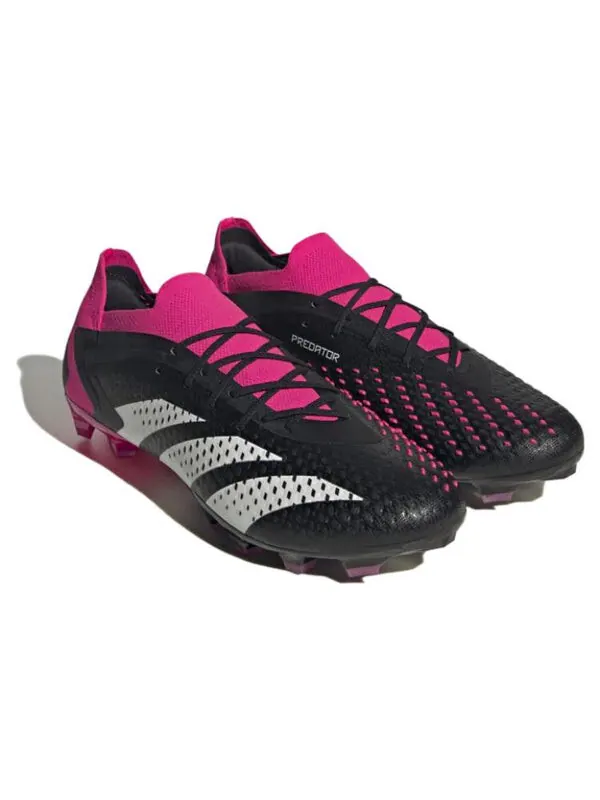 Кроссовки хищник точность.1 ag Adidas — изображение 3 из 4, черный/розовый/белый