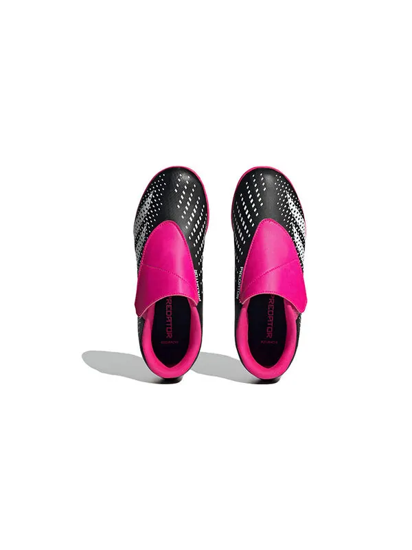 Кроссовки Predator Accuracy.4 ботинки для бега на липучке Adidas — изображение 4 из 4, черный/белый/розовый