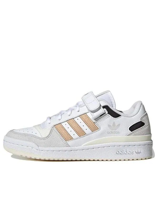 Кроссовки оригиналы форум низкий Adidas — изображение 1 из 4, белый/бежевый/черный