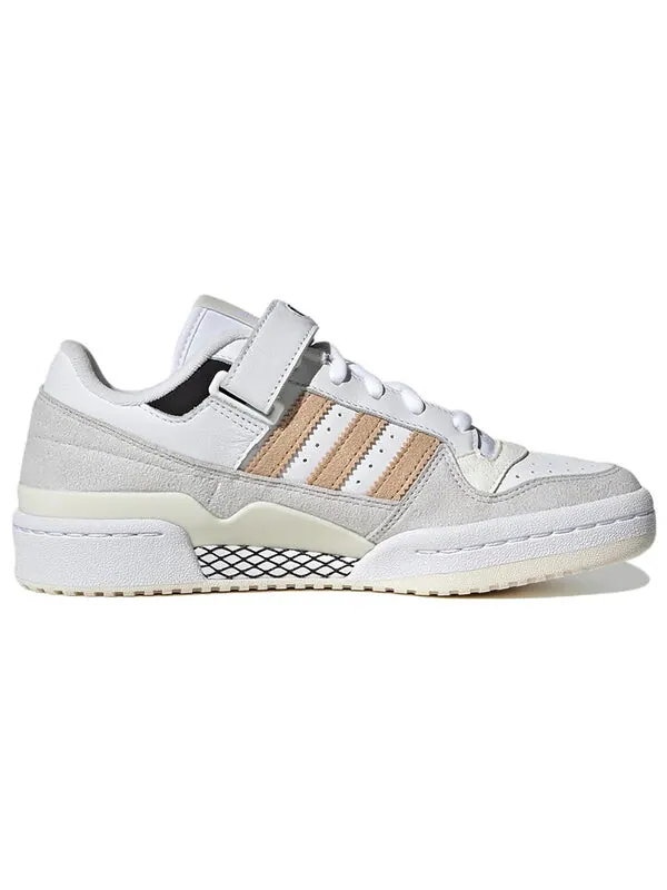 Кроссовки оригиналы форум низкий Adidas — изображение 2 из 4, белый/бежевый/черный