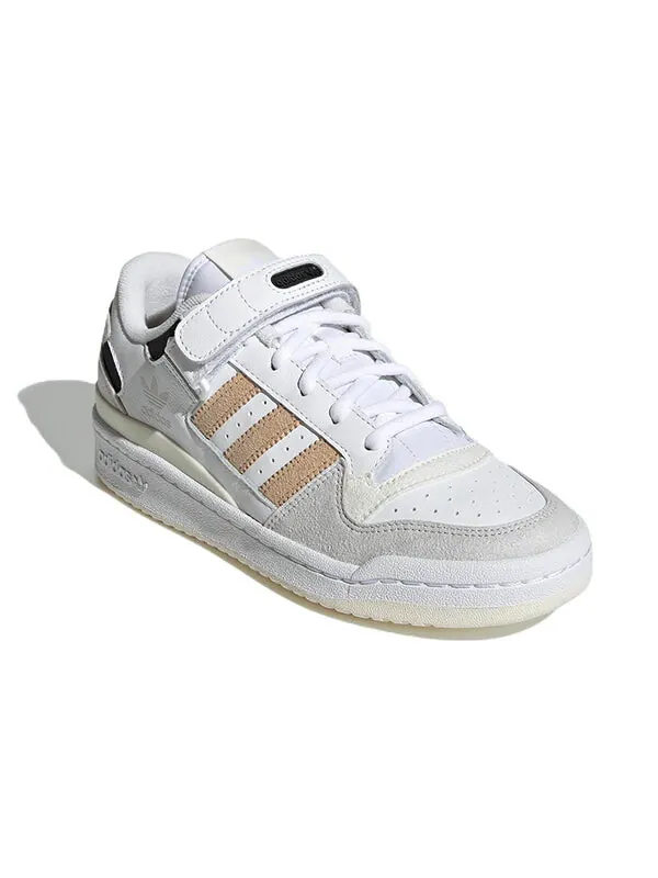 Кроссовки оригиналы форум низкий Adidas — изображение 3 из 4, белый/бежевый/черный