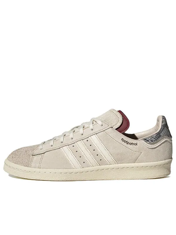 Кроссовки кампус пеший патруль обувь Adidas — изображение 1 из 4, кремовый белый/белый