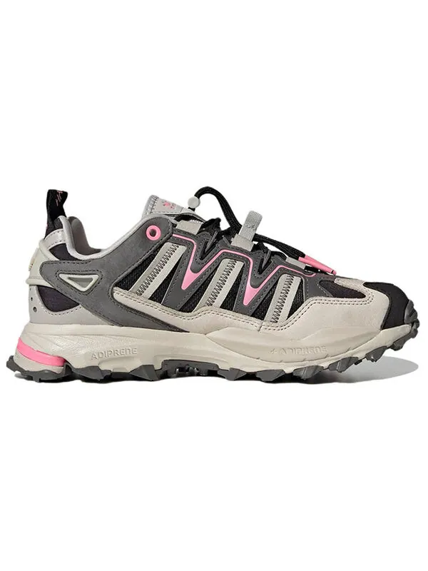 Кроссовки originals hyperturf adventure 'aluminium core black pink' Adidas — изображение 2 из 4, серый/черный/розовый