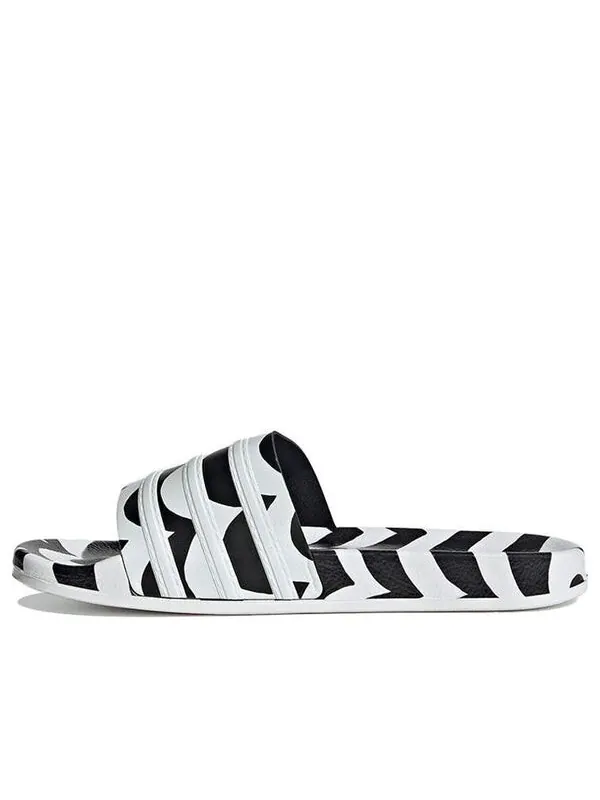 Тапочки marimekko x adilette slide 'laine wave' Adidas