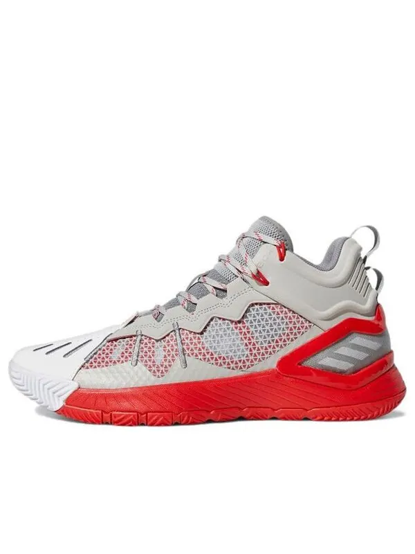 Кроссовки d rose сын чи Adidas — изображение 1 из 4, белый/красный