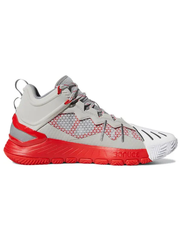 Кроссовки d rose сын чи Adidas — изображение 2 из 4, белый/красный