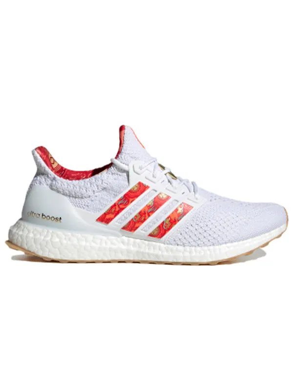 Кроссовки ultraboost 5.0 днк Adidas — изображение 2 из 4, белый/красный/золотистый