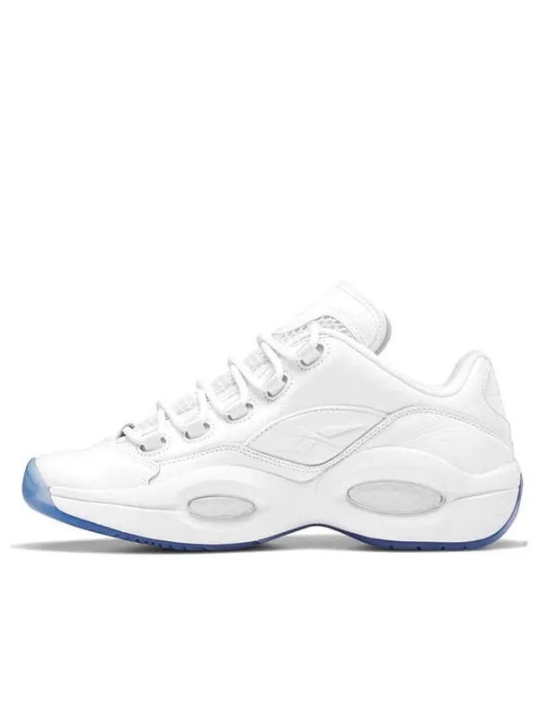 Кроссовки question low 'white clear' Reebok — изображение 1 из 4, белый