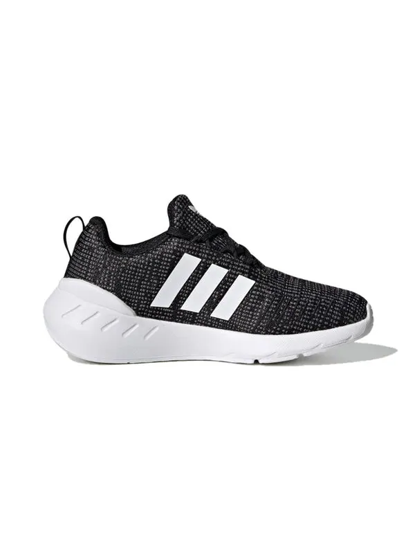 Кроссовки оригинальные swift run 22 Adidas — изображение 2 из 4, черный/белый/серый
