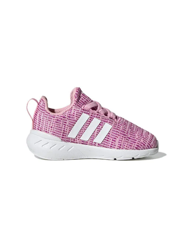 Кроссовки Swift Run 22 Adidas — изображение 2 из 4, розовый/белый/розовый