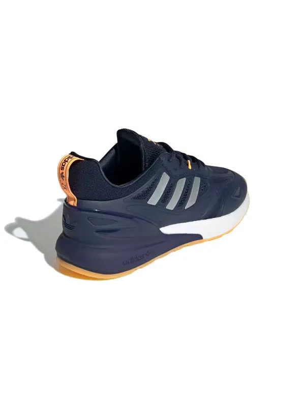 Кроссовки оригинал zx 2k boost 2.0 Adidas — изображение 3 из 4, темно-синий