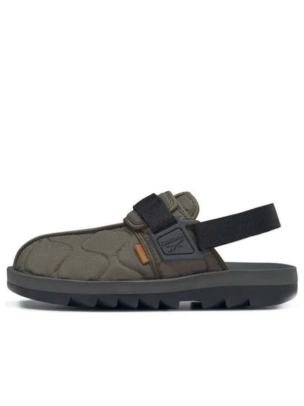 Тапочки beatnik sandal 'hunter green' Reebok — изображение 1 из 4, зеленый